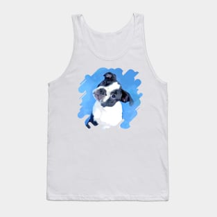 Cute Boston Terrier Puppy Tank Top